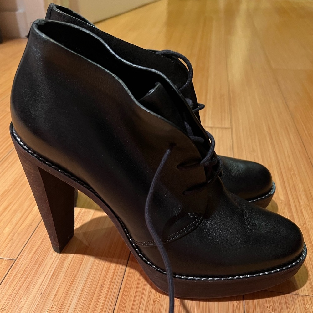 Black Cole Haan Nike Air heeled booties